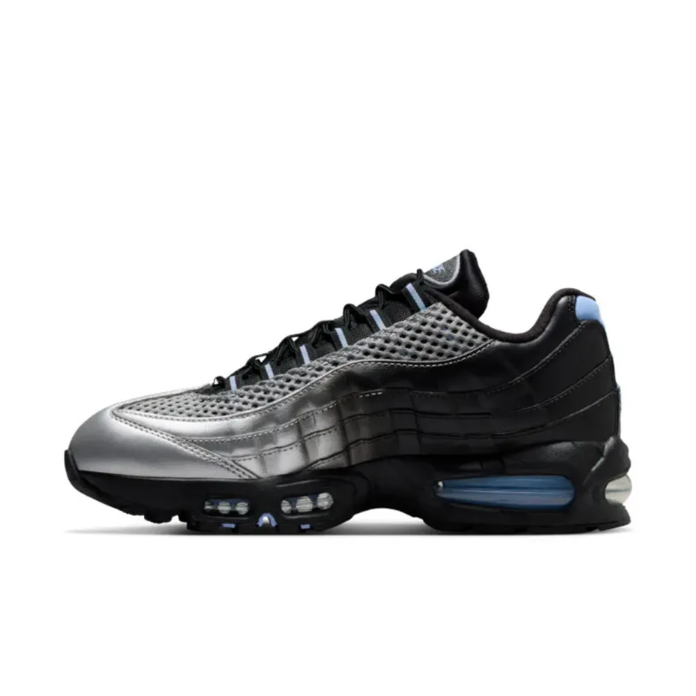 Nike Air Max 95 シルバー/ブラック 10 palaceパレス Palace x Nike Air Max 95 Metallic Silver Aluminum Black - Droper