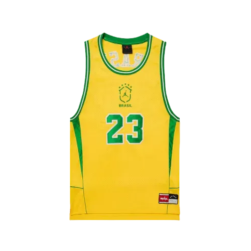 Regata Air Jordan Brasil Essentials Mesh Yellow