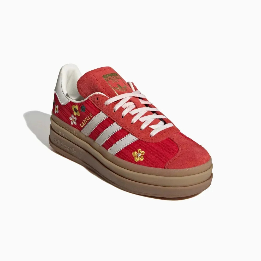 Liberty London x adidas Gazelle Bold Better Scarlet — 36 / 37 / 38 / 39 / 40 / 41, Novo