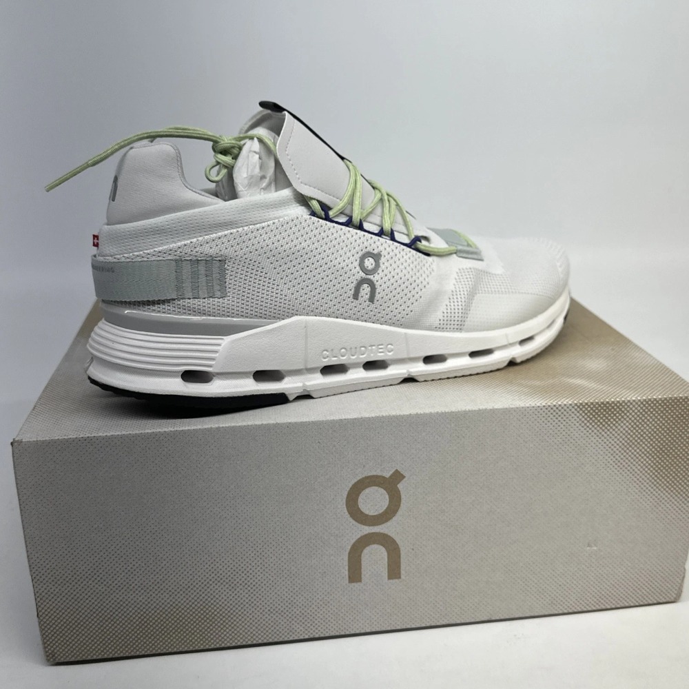 On Running Cloudnova White/Mineral — 43.5 / 44, Novo
