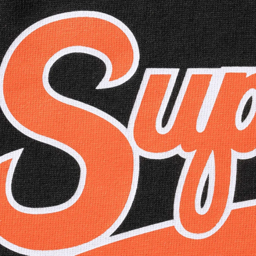 Moletom Supreme Tiger Raglan L/S Black Orange SS26-W6 - Droper