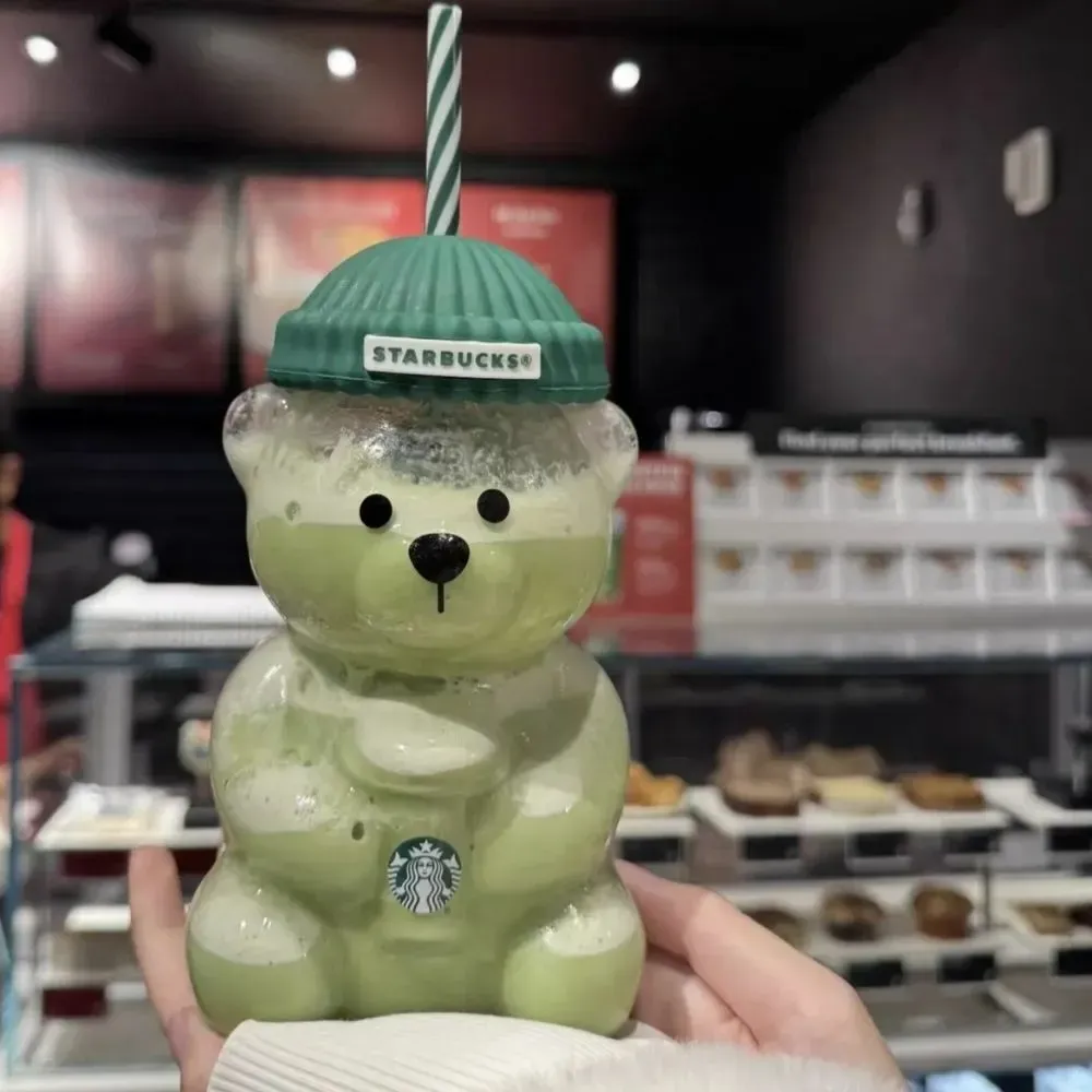 その他 Starbucks Limited Bear Light Copo Starbucks Bearista Glass Bear Limited Edition - Droper