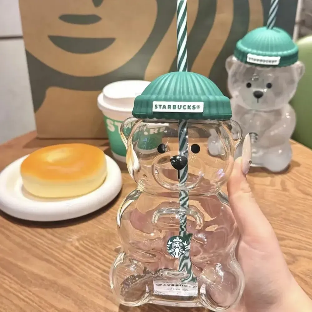 Copo Starbucks Bearista Glass Bear Limited Edition - Droper