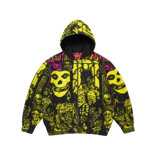 The Misfits x Supreme Jaqueta Zip Up Multicolor SS26-W7 - Droper