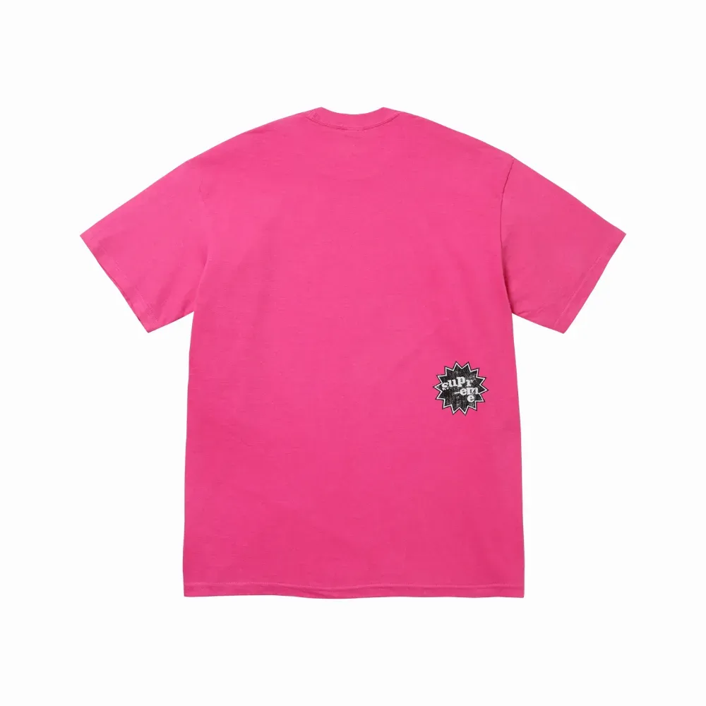 Camiseta Supreme God Save Us Fuchsia SS26-W7 - Droper