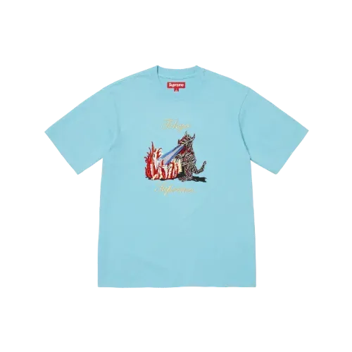 Camiseta Supreme Monster S/S Top Light Blue SS26-W7 - Droper