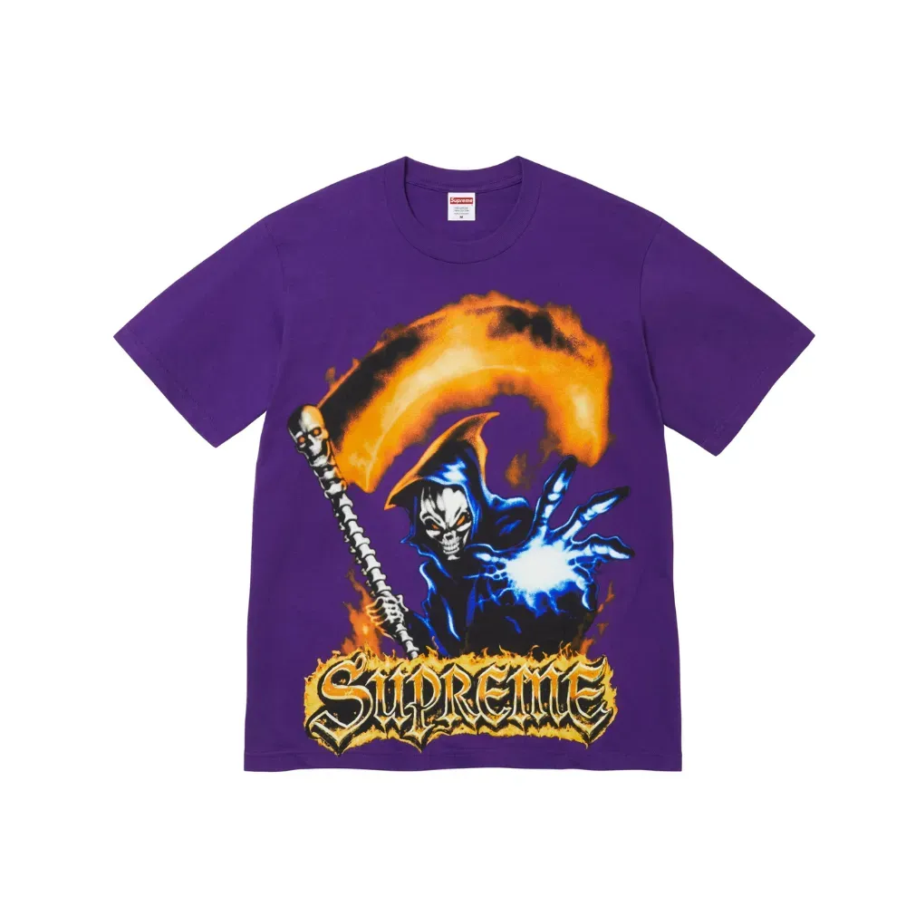 Camiseta Supreme Grim Reaper Purple SS26-W7 - Droper
