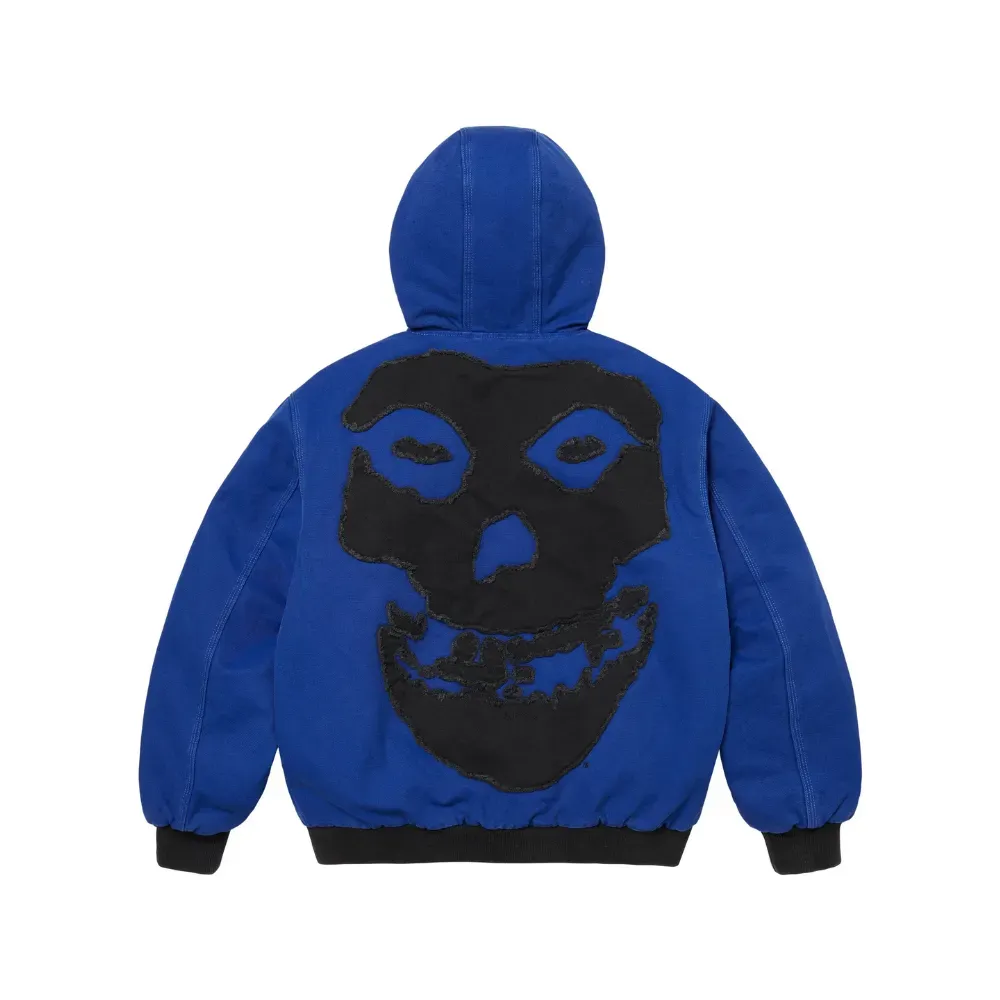 新品Supreme Misfits Hooded Work The Misfits x Supreme Jaqueta Hooded Work Royal SS26-W7 - Droper