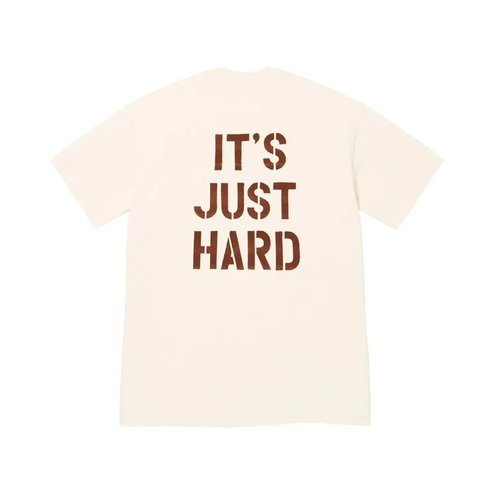 Camiseta Supreme Hard Natural SS26-W7 - Droper