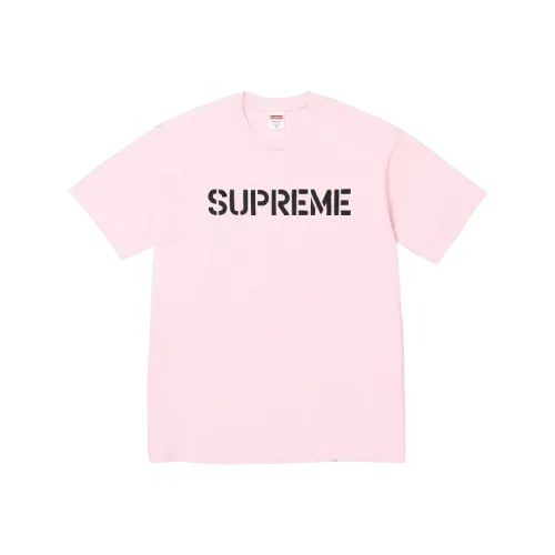 Camiseta Supreme Hard Light Pink SS26-W7 - Droper