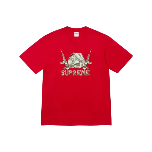 Camiseta Supreme Origami Red SS26-W7 - Droper