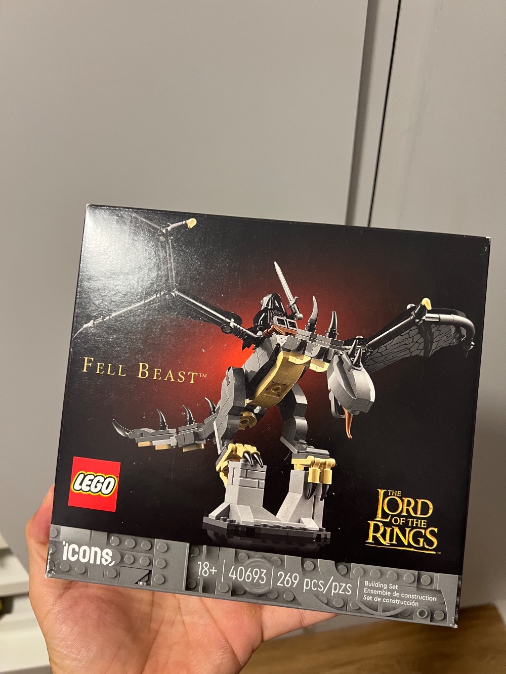 LEGO Icons The Lord of The Rings Fell Beast 40693
