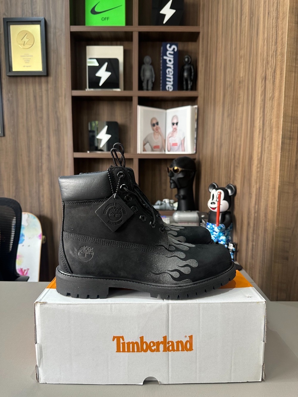 LOSO x Timberland Bota 6" Premium Waterproof Boot 3M Flame Black