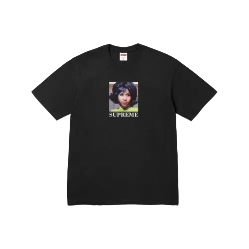 Camiseta Supreme Aretha Tee Black SS26-W7 - Droper