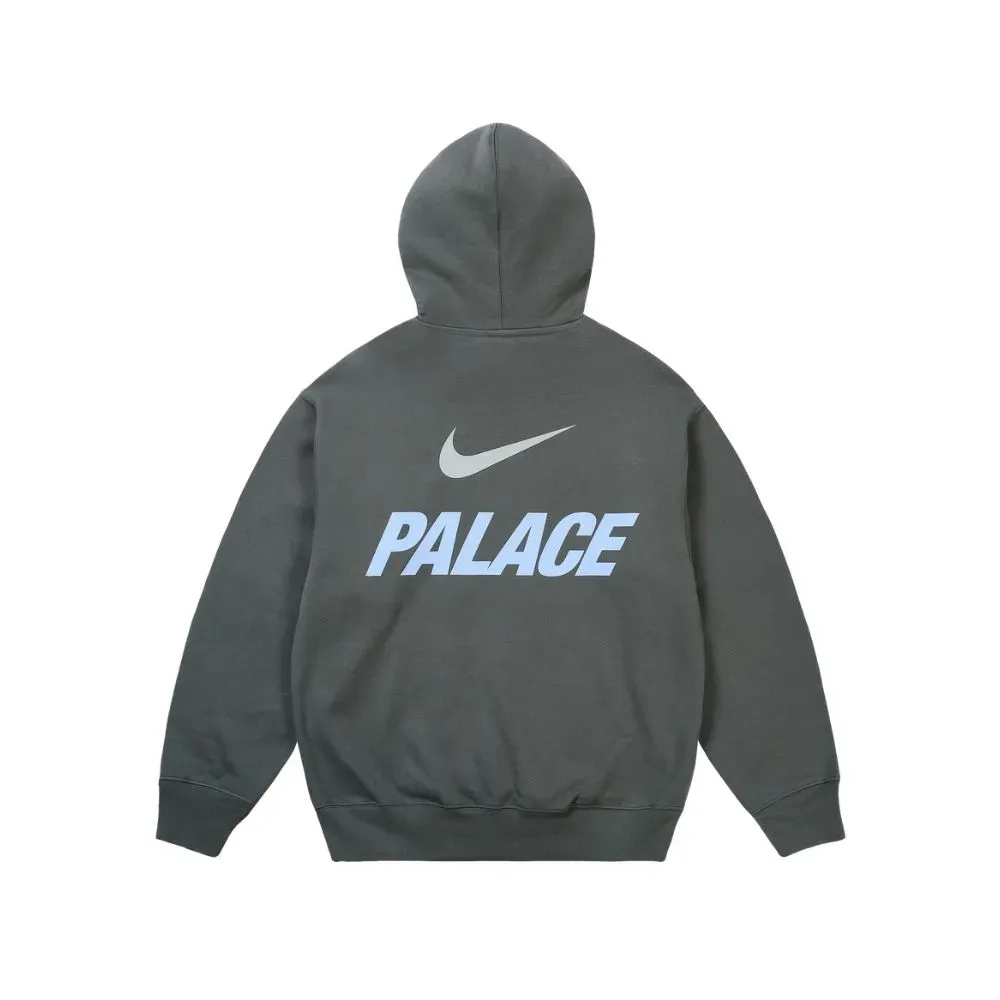 Palace x Nike Moletom Font Swoosh Charcoal foto 1