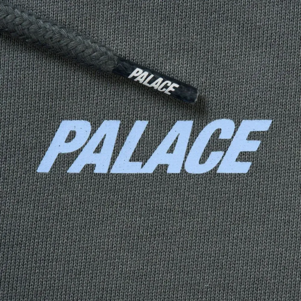 Palace x Nike Moletom Font Swoosh Charcoal foto 2