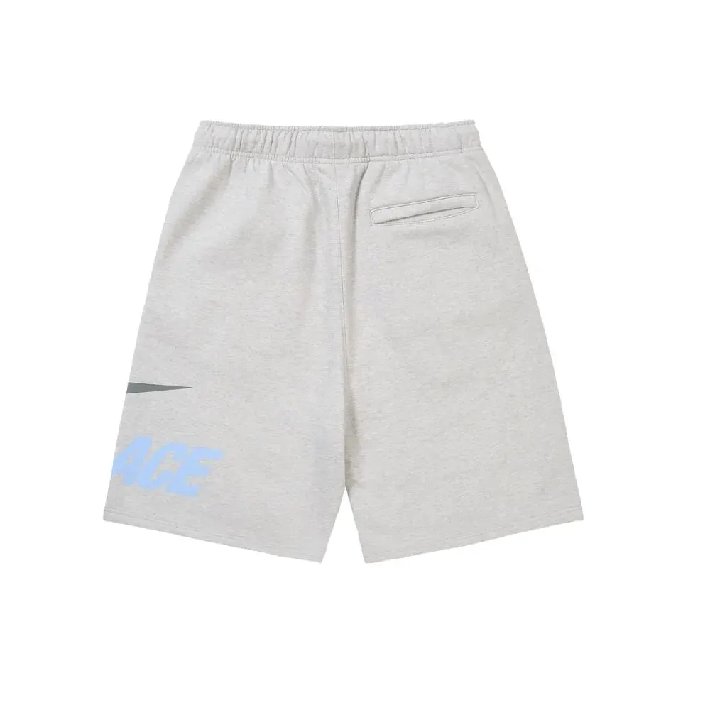 Palace x Nike Shorts Sweat Grey Marl - Droper
