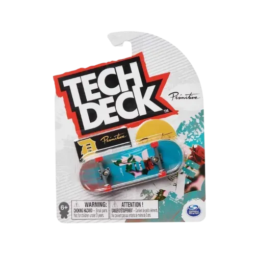Tech Deck Skate de Dedo Primitive Flower Fingerboard Blue - Droper