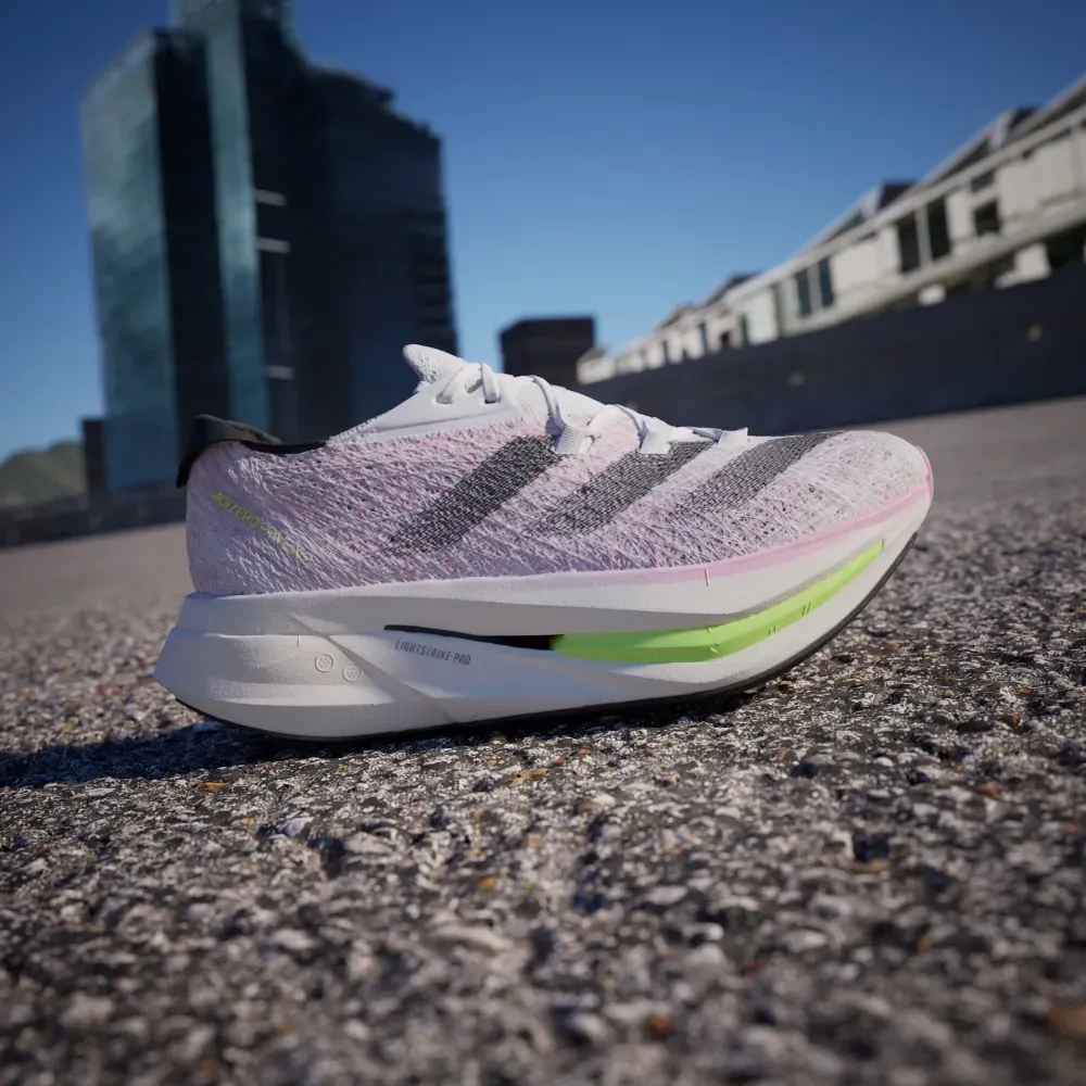 adidas Adizero Prime X 2.0 Strung Cloud White Pink Spark - Droper