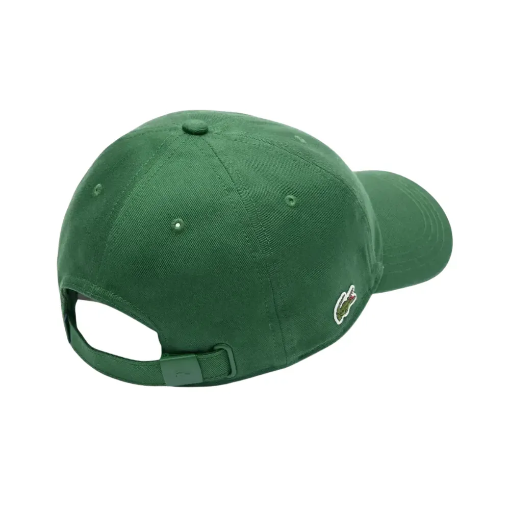 Boné Lacoste Gabardine Green foto 2