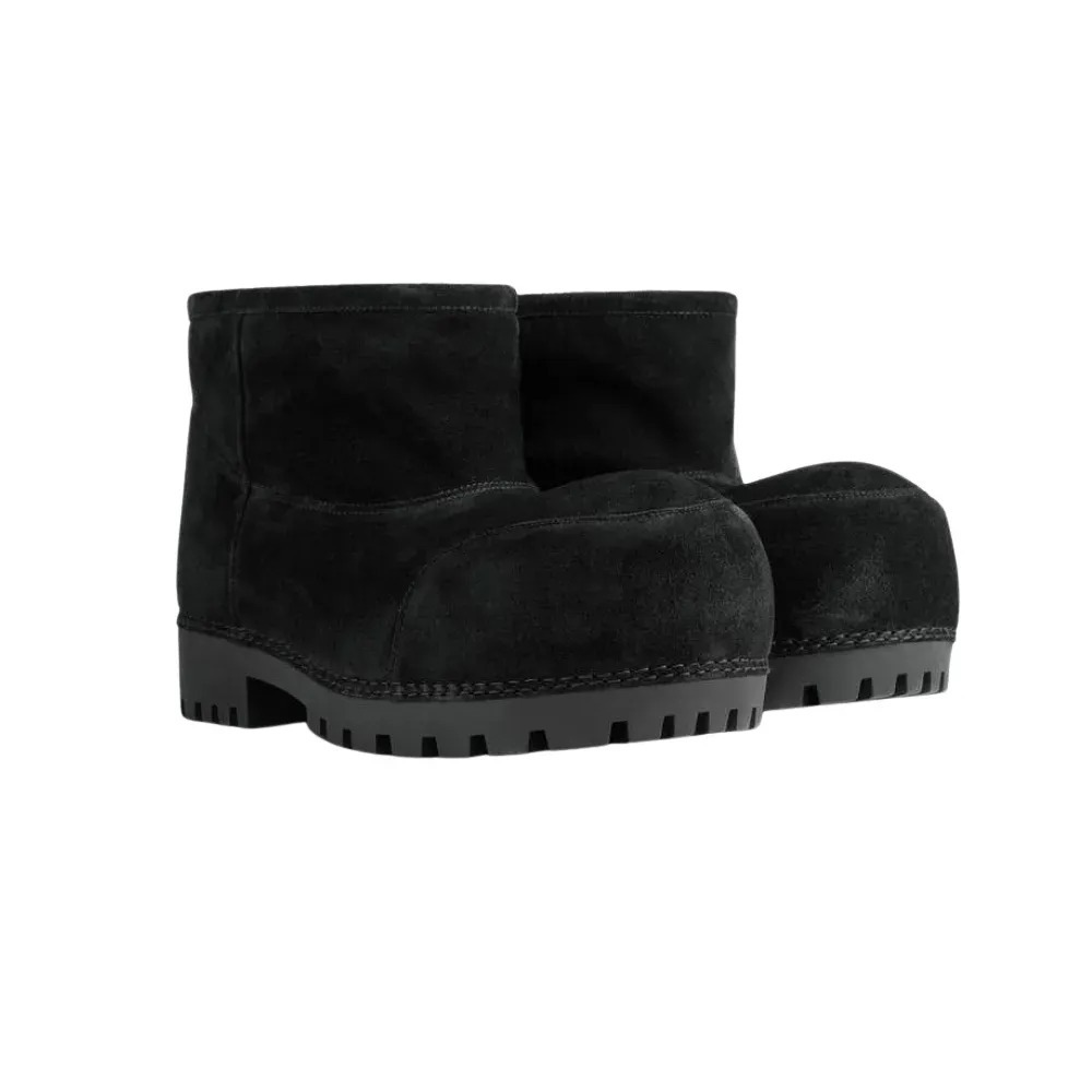 Bota Balenciaga Alaska Suede Black — 39.5, Novo