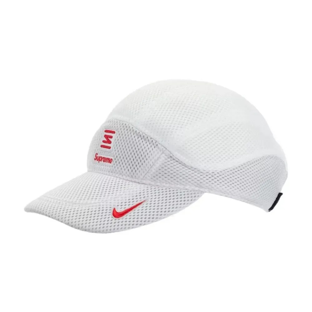 Nike x Supreme Boné Shox Running White — Único, Novo