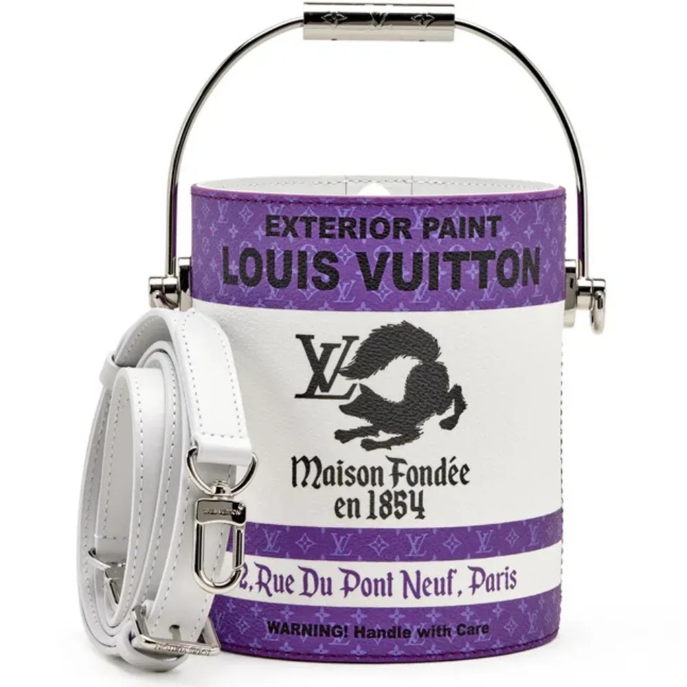 Bolsa Louis Vuitton LV Paint Can Purple — Único, Novo