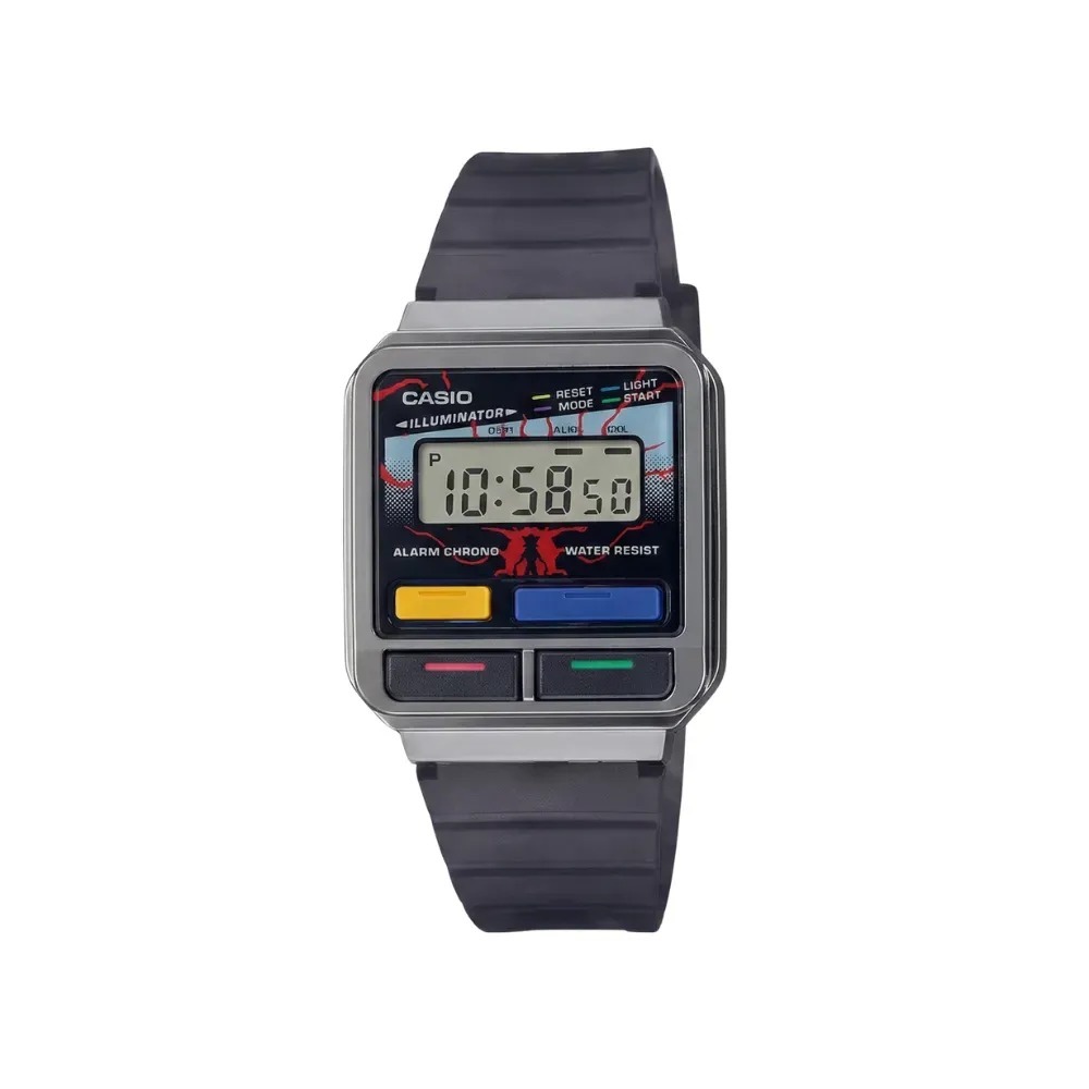 Stranger Things x Casio Relógio Collection A120WEST-1A — Único, Novo