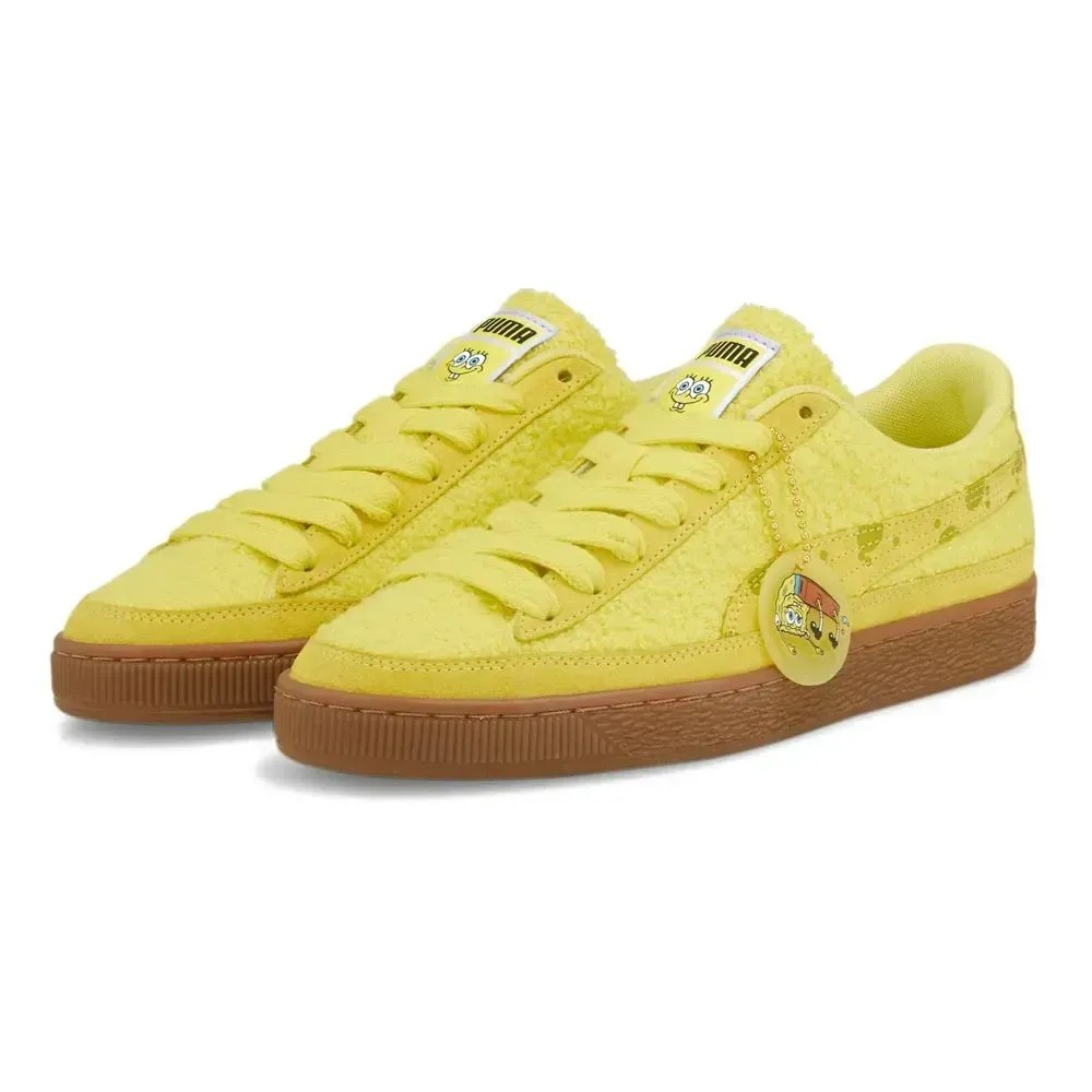 Bob Esponja x Puma Suede Yellow — 43, Novo