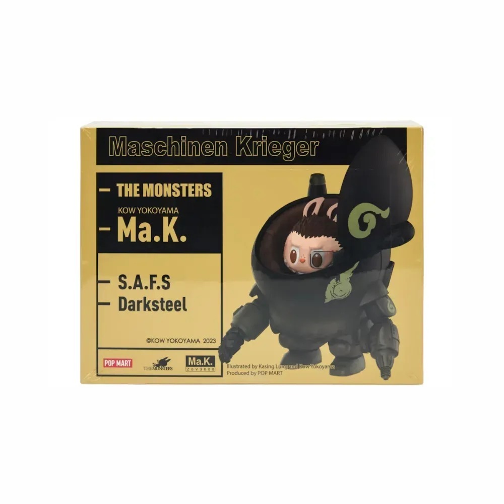 Kow Yokoyama x Pop Mart Labubu The Monsters MA.K.Series 12 Blind Box — Único, Novo