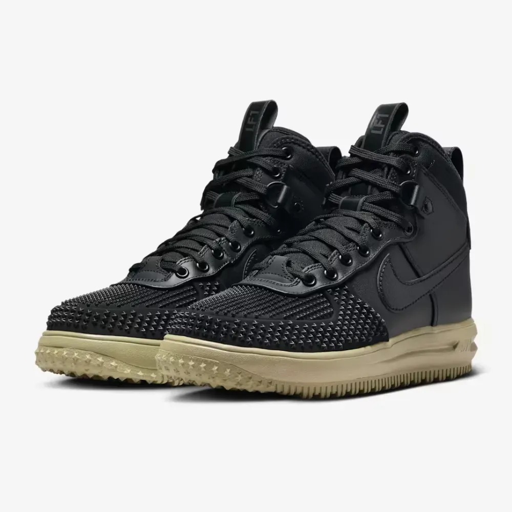 Nike Lunar Force 1 Winterized Duckboot Black Neutral Olive — 44, Novo