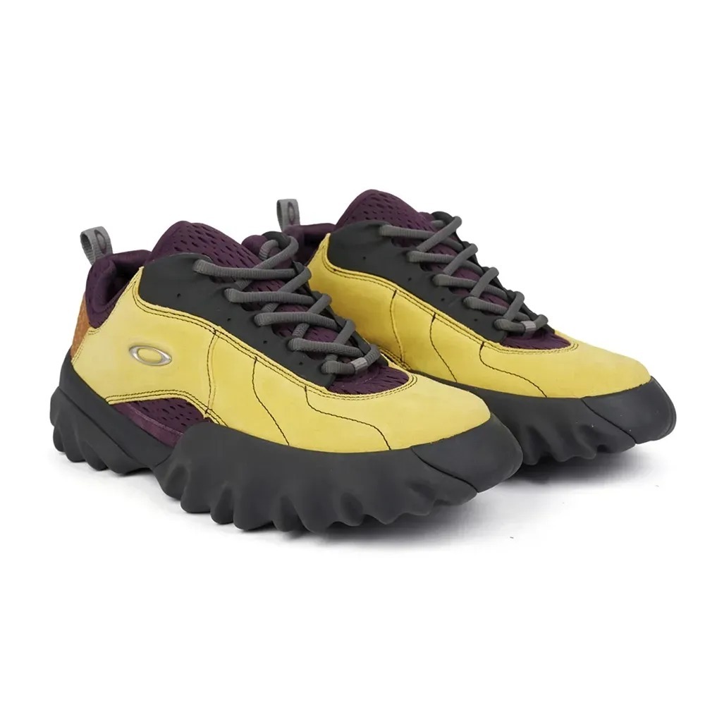 Brain Dead x Oakley Factory Team Suede Chop Saw Lemon Plum — 43, Novo