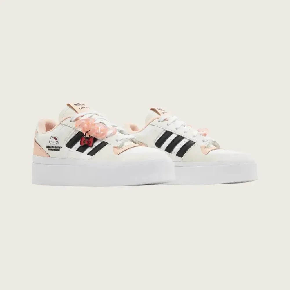 Hello Kitty and Friends x adidas Forum Bonega Off White Core Black Pink — 40.5, Novo