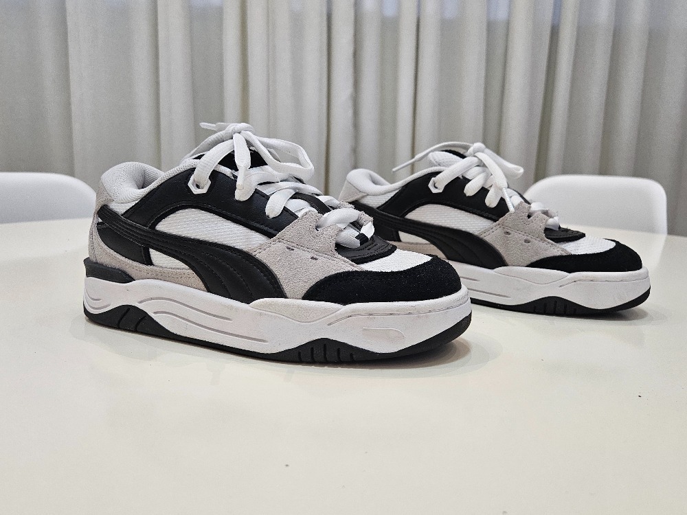 Puma-180 White Black