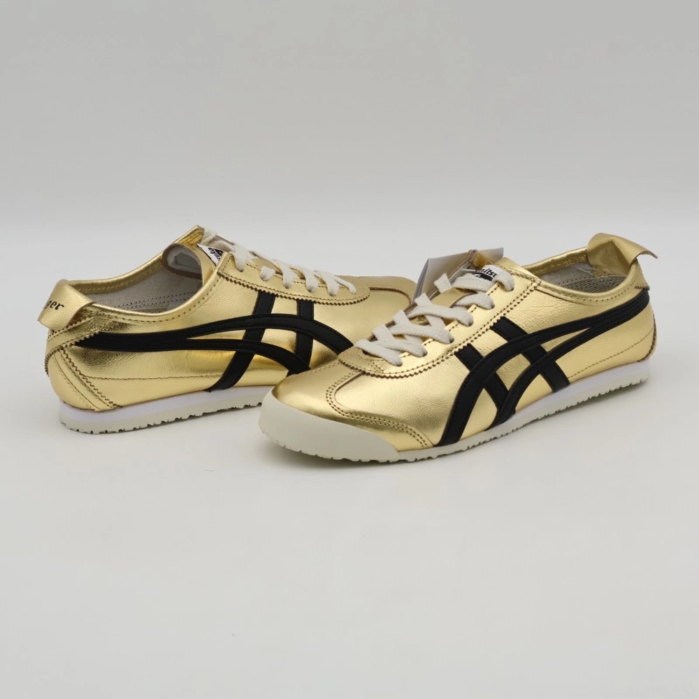 Onitsuka Tiger Mexico 66 Gold Black — 42.5, Novo