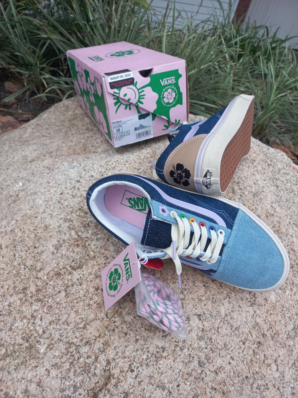 Emma Mulholland on Holiday x Vans Old Skool Blue Denim