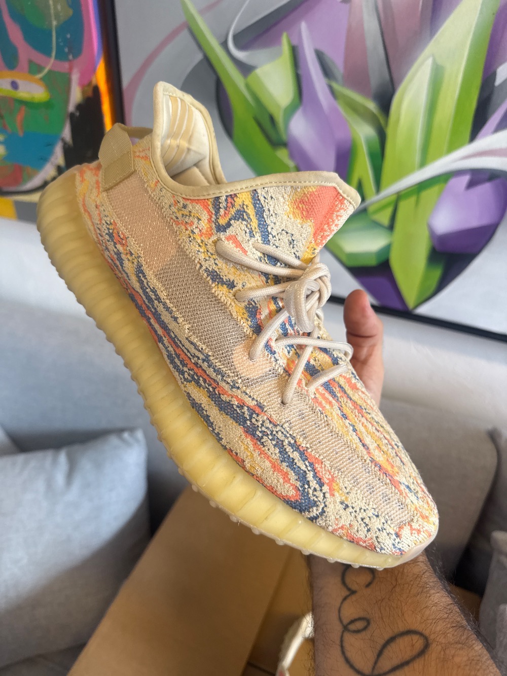 Yeezy Boost 350 V2 MX Oat — 43, Usado