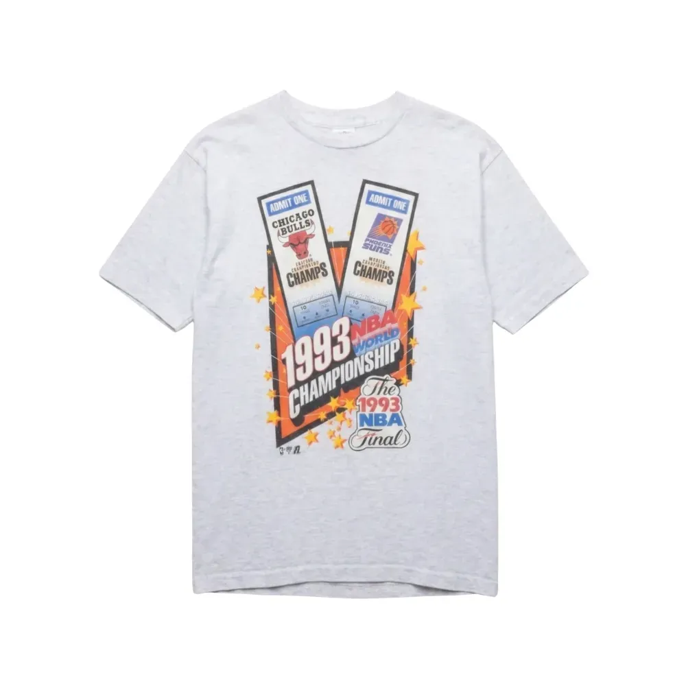Camiseta NBA Vintage Finals Heather Grey - Droper