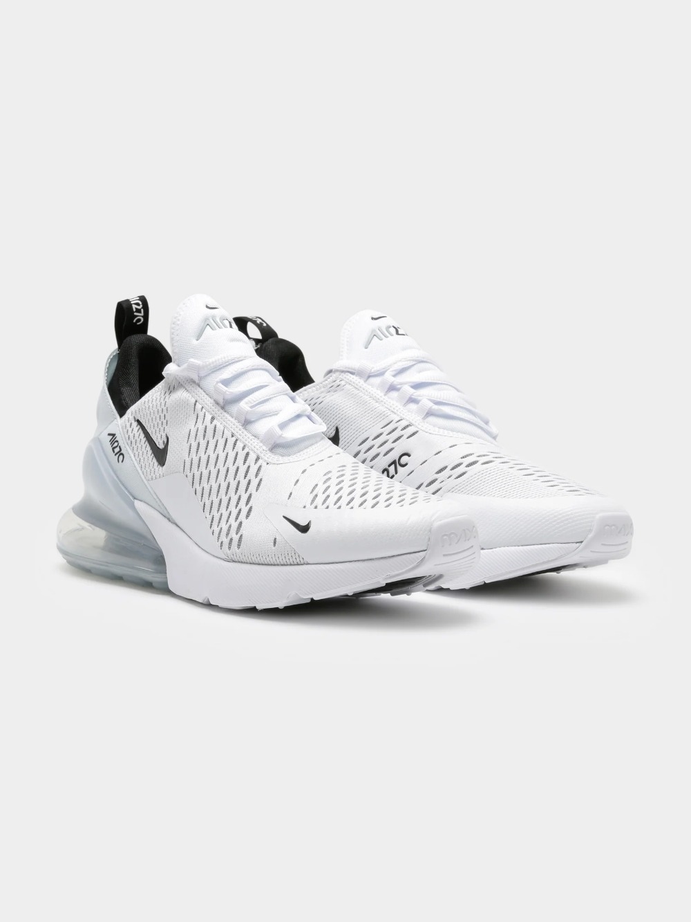 Nike Air Max 270 White Black — 47, Novo