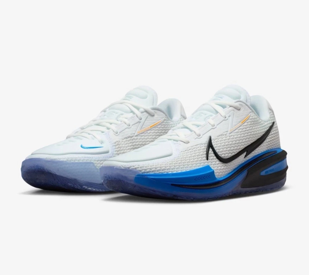 Nike G.T. Cut White Photo Blue Laser Orange Black — 35, Novo