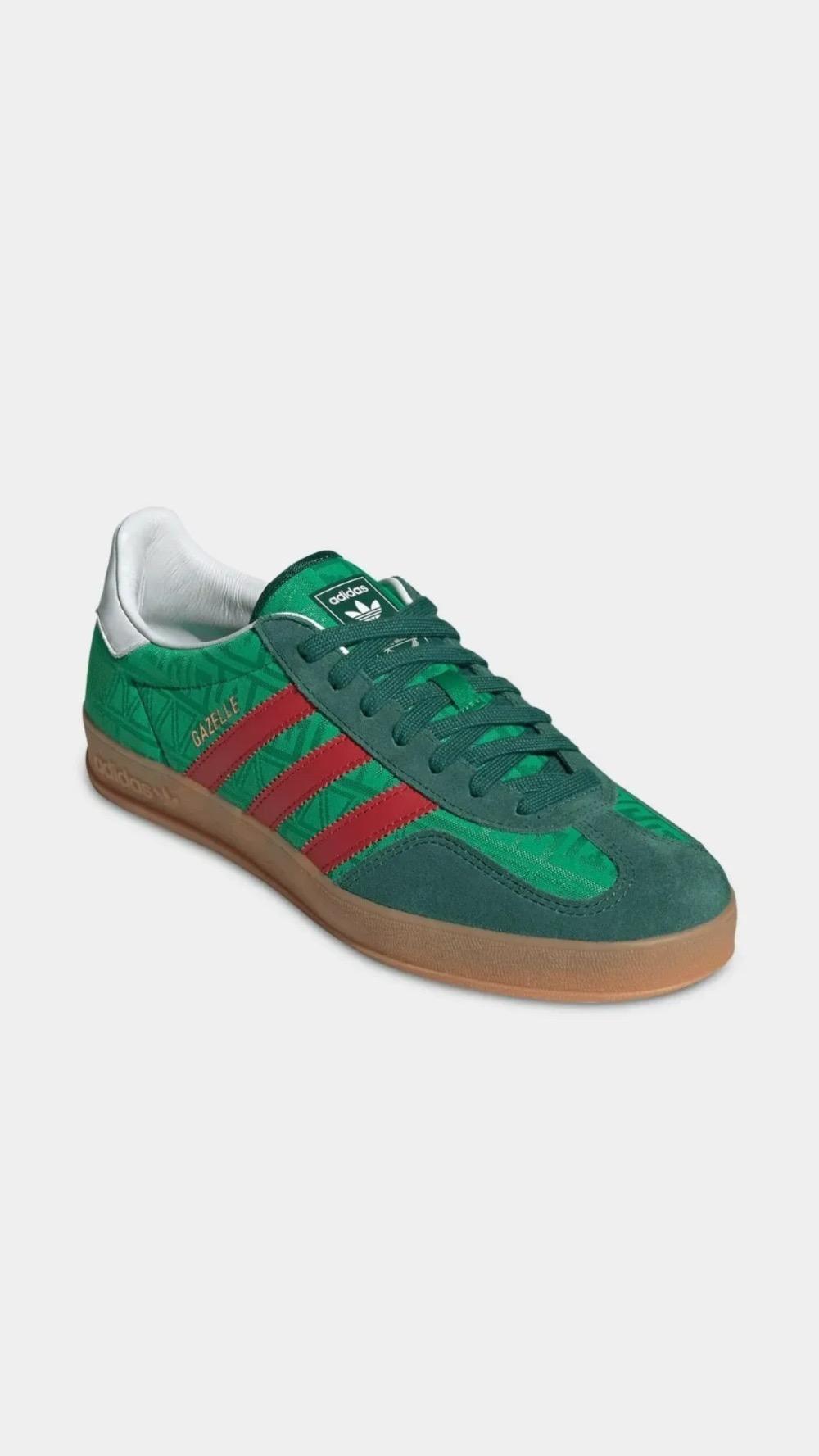 adidas Gazelle Indoor Mexico Green Better Scarlet — 37 / 44, Novo