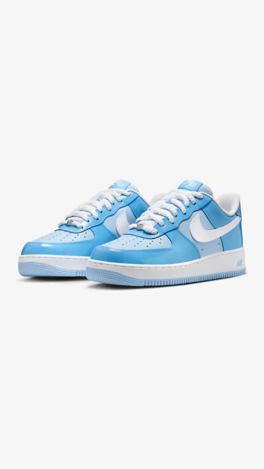 Nike Air Force 1 '07 Blue White — 38 / 39 / 40 / 41 / 42 / 43 / 44, Novo