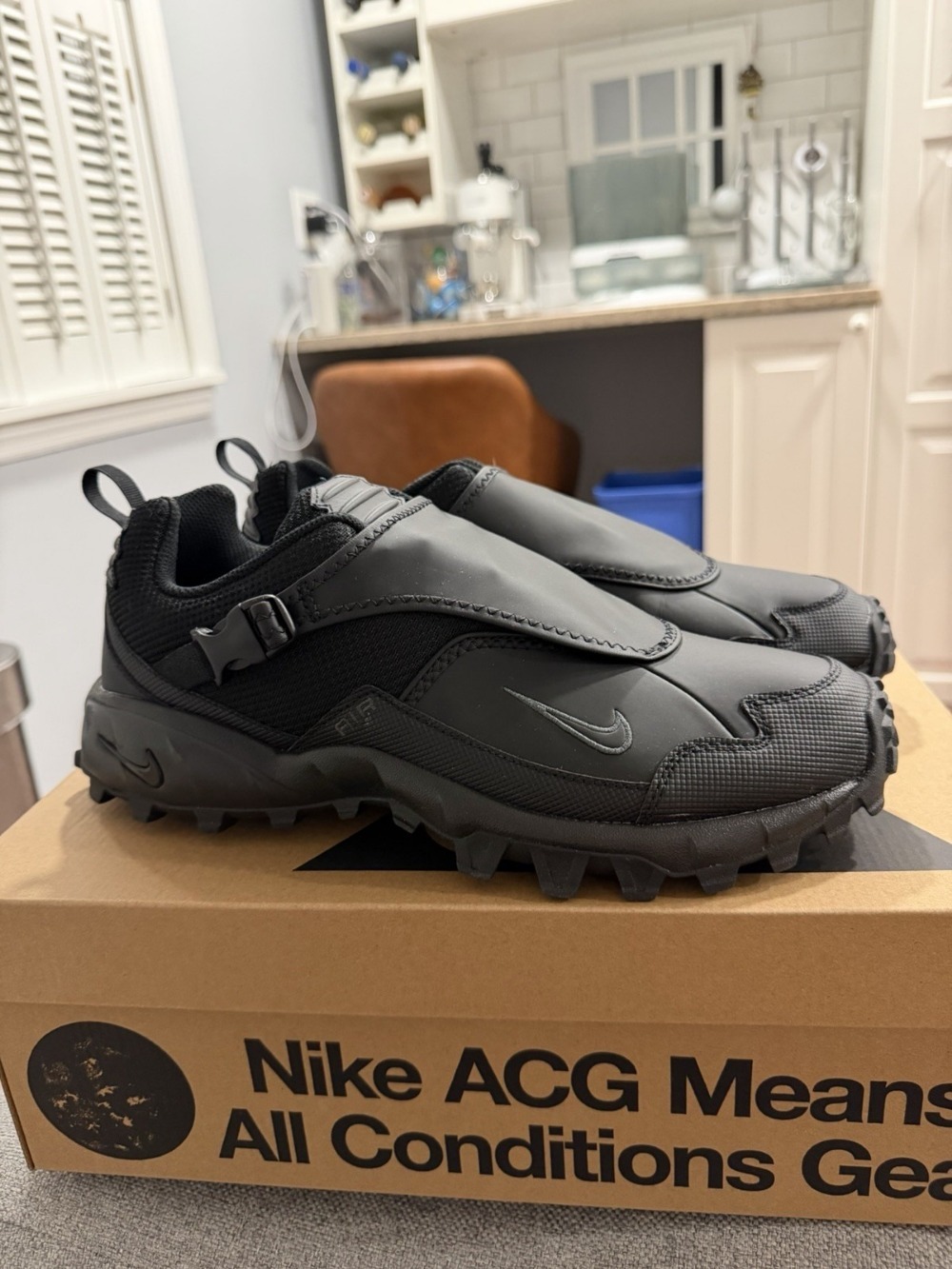 Nike ACG Phassad Black — 38 / 39 / 39.5 / 40 / 40.5 / 41 / 42 / 42.5 / 43 / 43.5 / 44, Novo