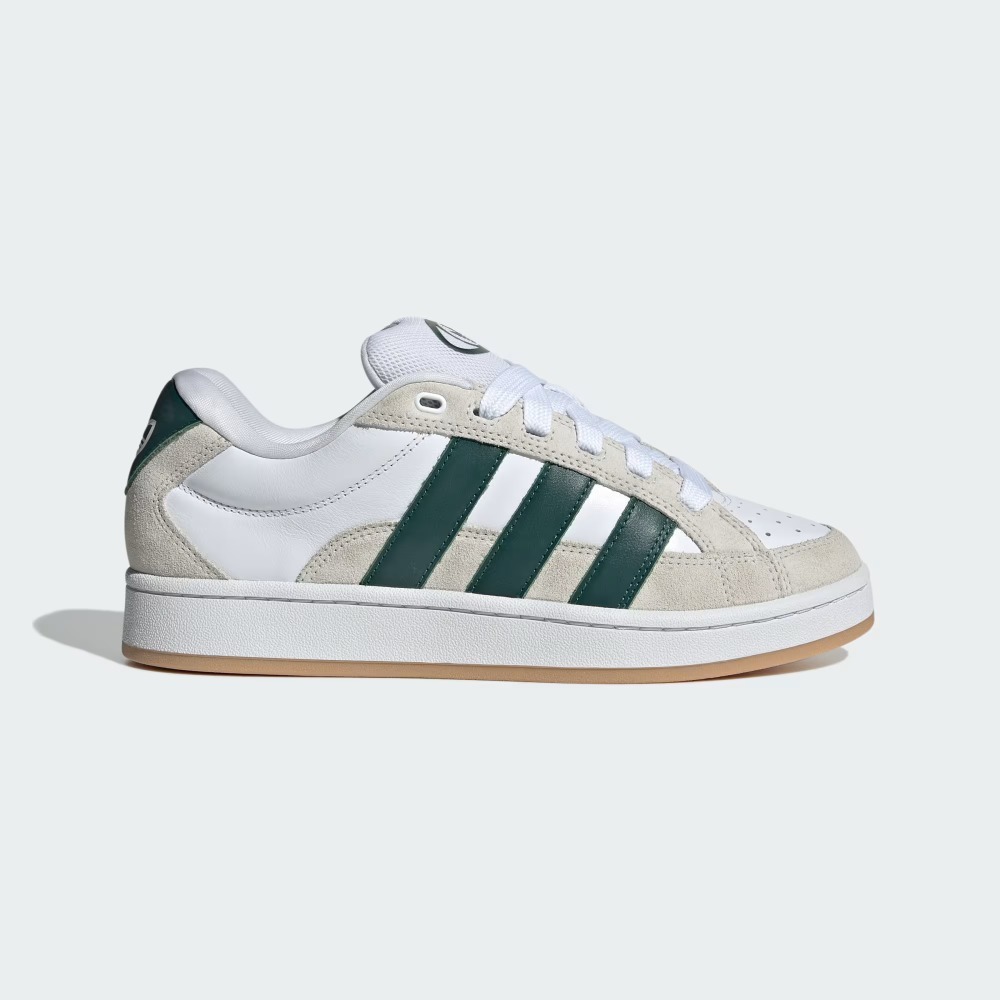 adidas Campus 00s Beta Cloud White Collegiate Green Orbit Grey