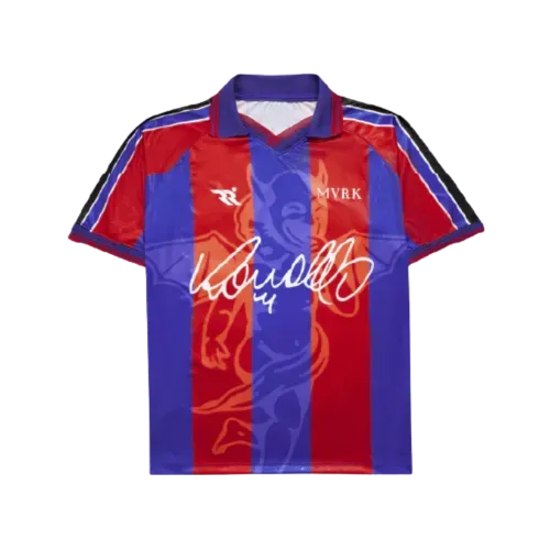 RR x MVRK Camiseta Barcelona Jersey Red Blue