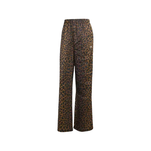 Calça adidas Wide Leg Satin Multicolor Bronze Strata