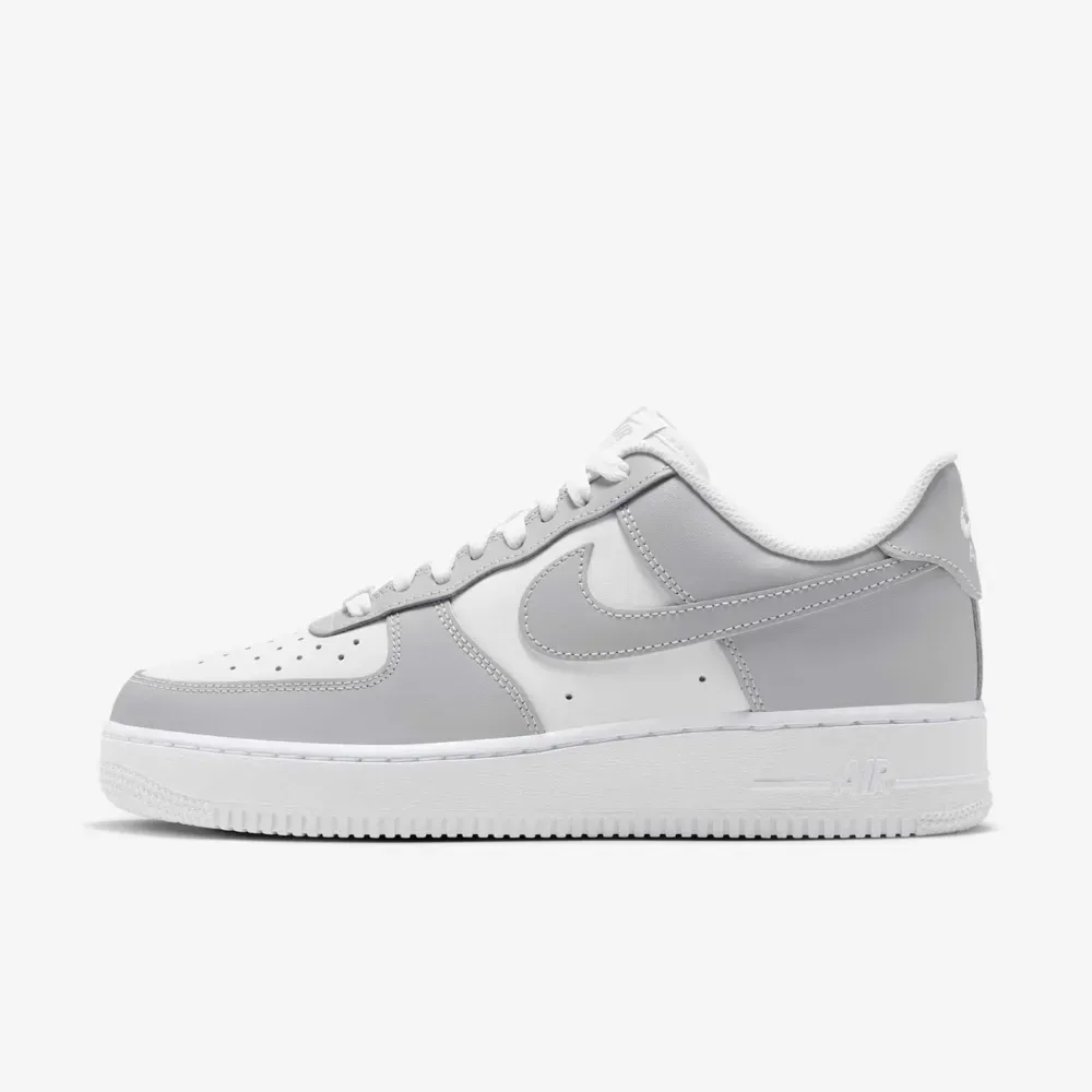 Nike Air Force 1 '07 Light Smoke Grey White foto 1