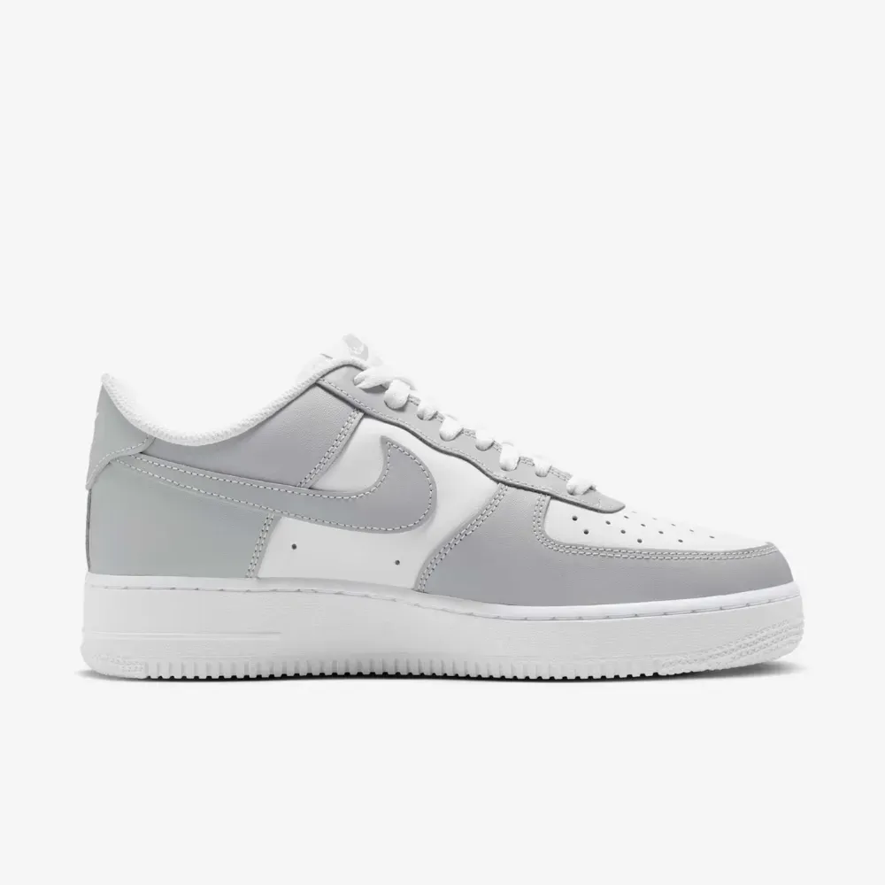 Nike Air Force 1 '07 Light Smoke Grey White foto 2