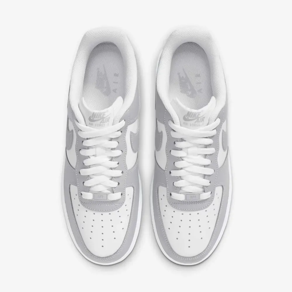 Nike Air Force 1 '07 Light Smoke Grey White - Droper