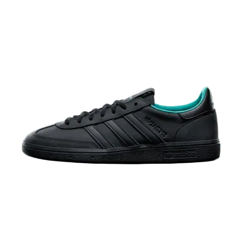 Mercedes x adidas Handball Spezial Core Black Semi Mint Rush
